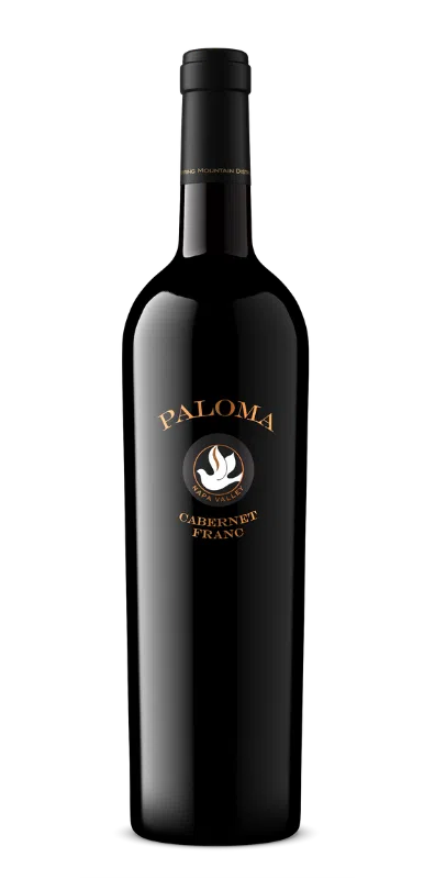 Paloma cabernet franc bottle shot